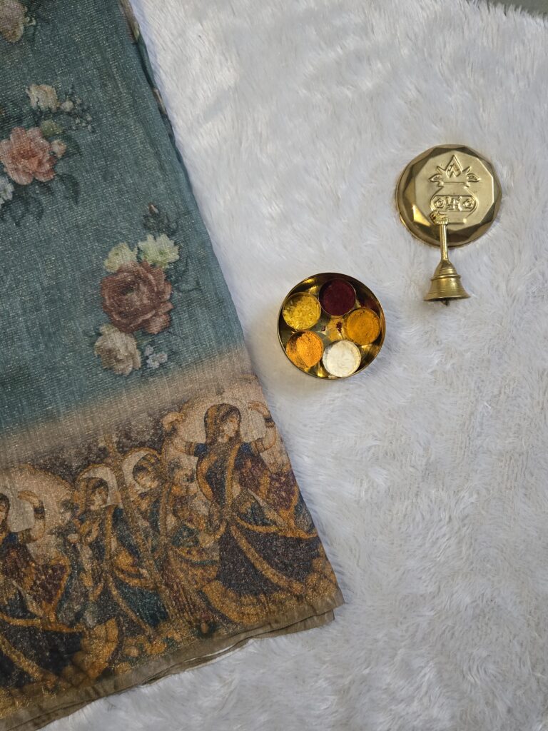 kalmakari silk saree